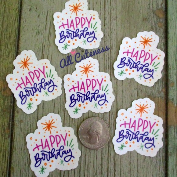 Happy Birthday Stickers - Picture 2 of 2